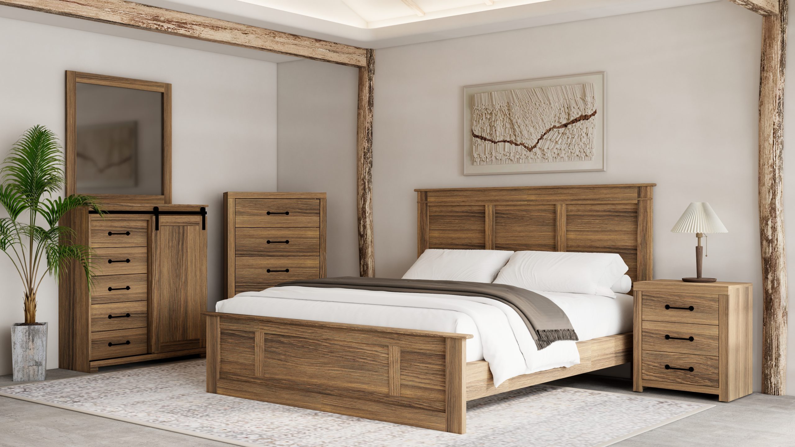 67000 - LANCELOT OAK FINISH Image
