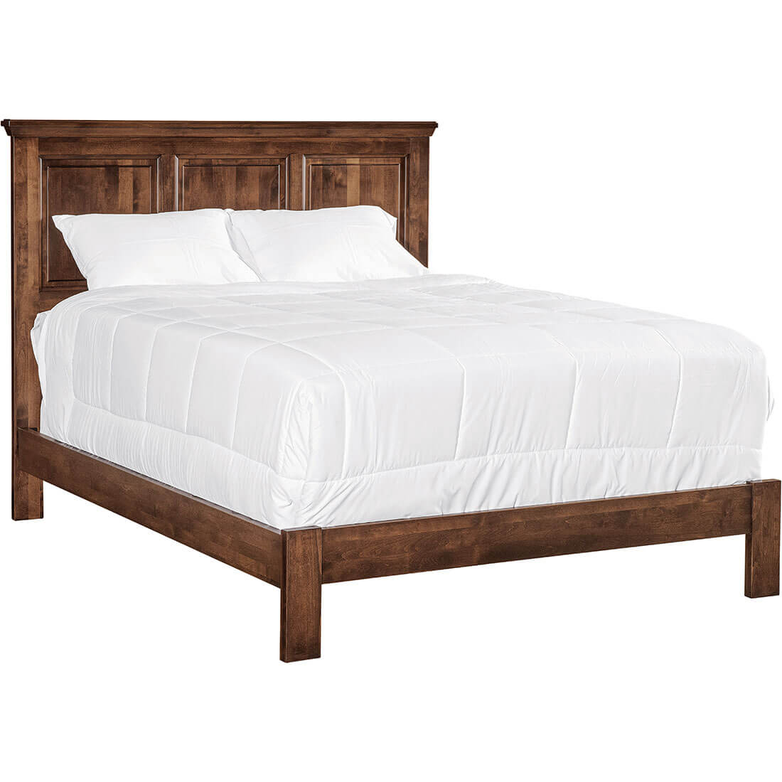 HERITAGE RAISED PANEL BED - LOW FOOTBOARD Image