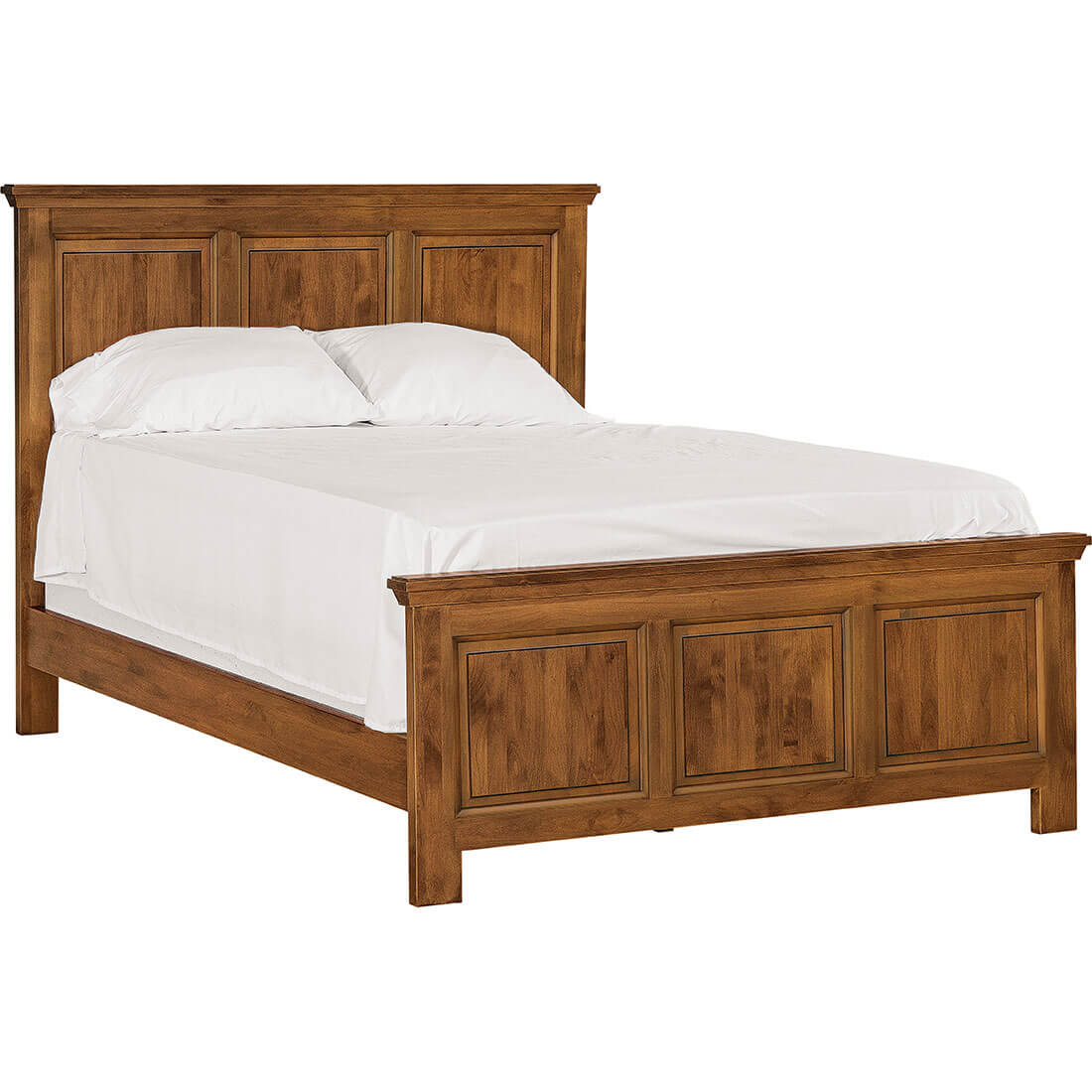 HERITAGE RAISED PANEL BED - TALL FOOTBOARD Image