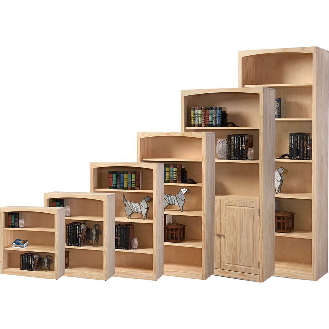 PINE BOOKCASES Image