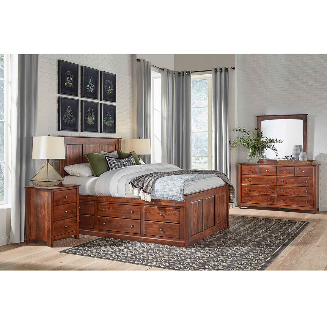 SHAKER CHEST BED Image