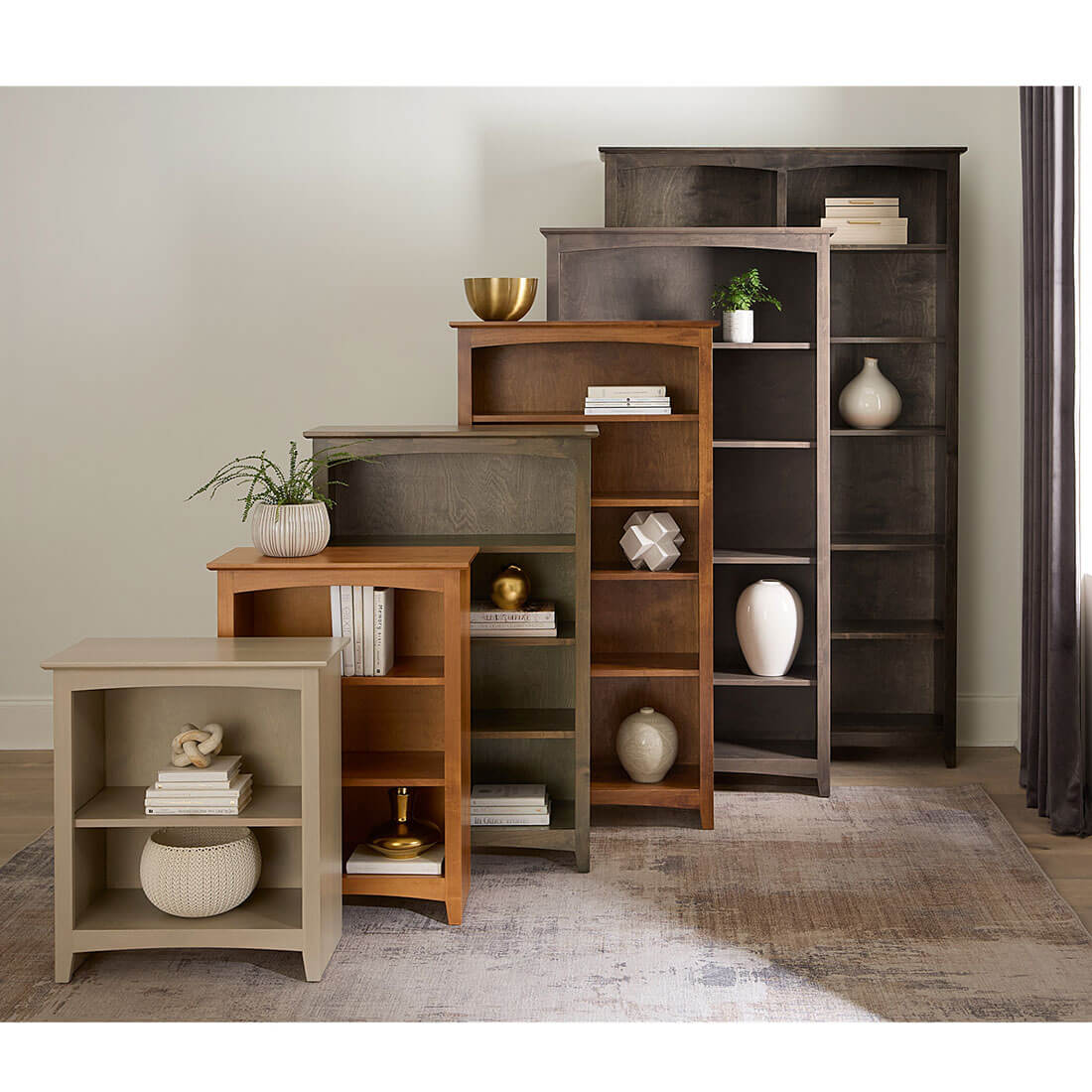 ALDER SHAKER BOOKCASES Image